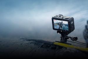 Action-Cam in Aktion